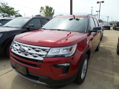 Ruby Red Ford Explorer XLT 4WD.  Click to enlarge.