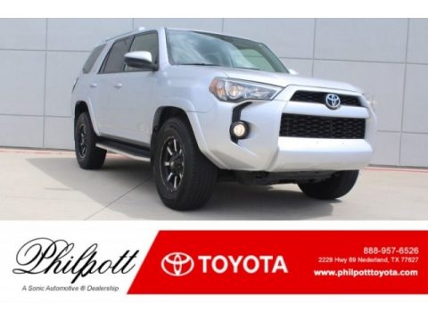 Classic Silver Metallic Toyota 4Runner SR5.  Click to enlarge.