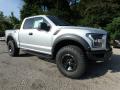 Front 3/4 View of 2018 Ford F150 SVT Raptor SuperCab 4x4 #8