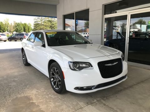 Bright White Chrysler 300 S AWD.  Click to enlarge.