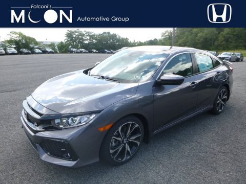 Modern Steel Metallic Honda Civic Si Sedan.  Click to enlarge.