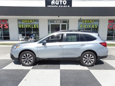 Ice Silver Metallic Subaru Outback 2.5i Limited.  Click to enlarge.