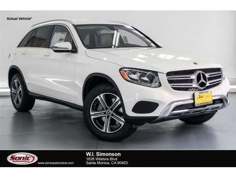 Polar White Mercedes-Benz GLC 300.  Click to enlarge.