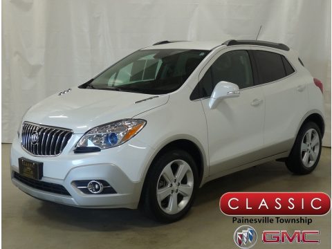 White Pearl Tricoat Buick Encore Convenience.  Click to enlarge.