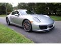 Front 3/4 View of 2017 Porsche 911 Carrera 4S Coupe #8