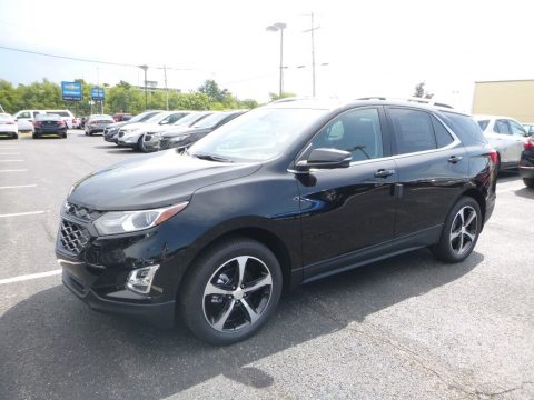 Mosaic Black Metallic Chevrolet Equinox LT AWD.  Click to enlarge.