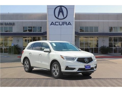 White Diamond Pearl Acura MDX .  Click to enlarge.