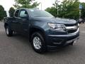 Front 3/4 View of 2019 Chevrolet Colorado WT Extended Cab #1