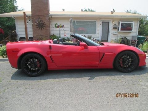 Torch Red Chevrolet Corvette 427 Convertible Collector Edition.  Click to enlarge.