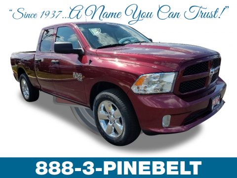 Delmonico Red Pearl Ram 1500 Classic Express Quad Cab 4x4.  Click to enlarge.