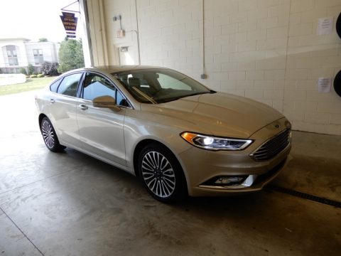 White Gold Ford Fusion Titanium AWD.  Click to enlarge.