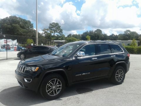 Diamond Black Crystal Pearl Jeep Grand Cherokee Limited.  Click to enlarge.