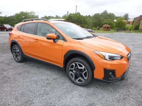 Sunshine Orange Subaru Crosstrek 2.0i Limited.  Click to enlarge.
