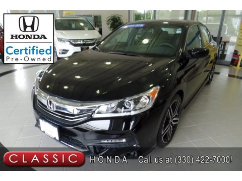 Crystal Black Pearl Honda Accord Sport Sedan. Click to enlarge. Crystal Black Pearl Honda Accord Sport Sedan. Click to enlarge.