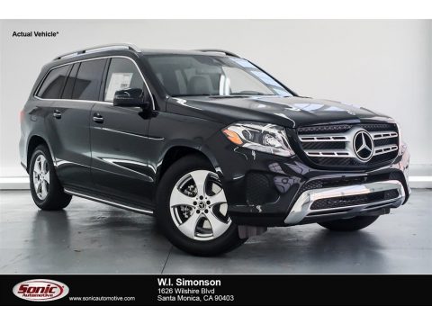 Black Mercedes-Benz GLS 450 4Matic.  Click to enlarge.
