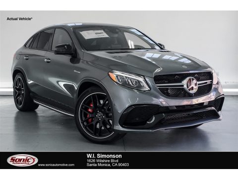 Selenite Grey Metallic Mercedes-Benz GLE 63 S AMG 4Matic Coupe.  Click to enlarge.