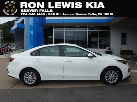 Clear White Kia Forte FE.  Click to enlarge.