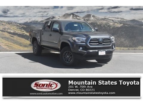 Magnetic Gray Metallic Toyota Tacoma SR Double Cab 4x4.  Click to enlarge.