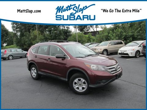 Basque Red Pearl II Honda CR-V LX 4WD.  Click to enlarge.
