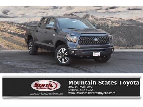 Magnetic Gray Metallic Toyota Tundra SR5 CrewMax 4x4.  Click to enlarge.