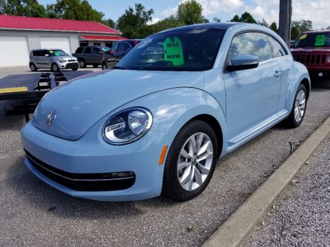Denim Blue Volkswagen Beetle TDI.  Click to enlarge.