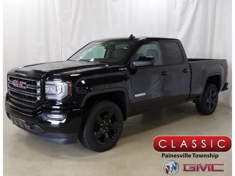 Onyx Black GMC Sierra 1500 Limited Elevation Double Cab 4WD. Click to enlarge. Onyx Black GMC Sierra 1500 Limited Elevation Double Cab 4WD. Click to enlarge.