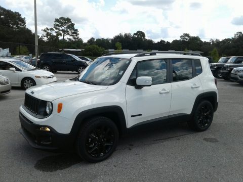 Alpine White Jeep Renegade Altitude.  Click to enlarge.