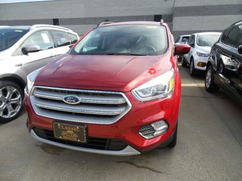 Ruby Red Ford Escape SEL 4WD.  Click to enlarge.