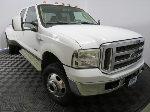 Oxford White Ford F350 Super Duty King Ranch Crew Cab 4x4.  Click to enlarge.