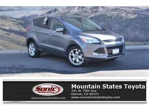 Sterling Gray Metallic Ford Escape SEL 2.0L EcoBoost 4WD.  Click to enlarge.