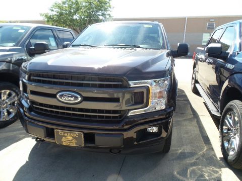 Magma Red Ford F150 XLT SuperCrew 4x4.  Click to enlarge.