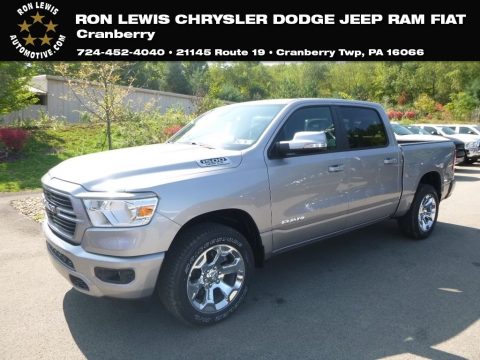 Billett Silver Metallic Ram 1500 Big Horn Crew Cab 4x4.  Click to enlarge.