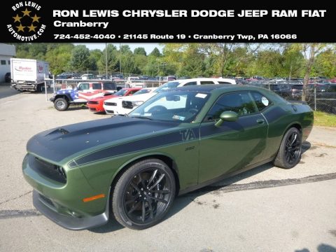 F8 Green Dodge Challenger T/A 392.  Click to enlarge.