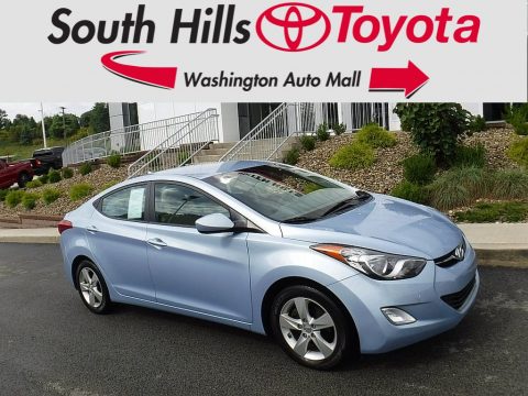 Blue Sky Metallic Hyundai Elantra GLS. Click to enlarge. Blue Sky Metallic Hyundai Elantra GLS. Click to enlarge.