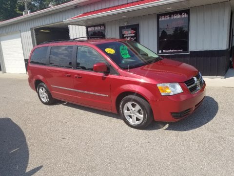 Inferno Red Crystal Pearl Dodge Grand Caravan SXT.  Click to enlarge.