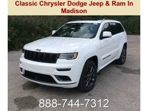 Bright White Jeep Grand Cherokee High Altitude 4x4.  Click to enlarge.