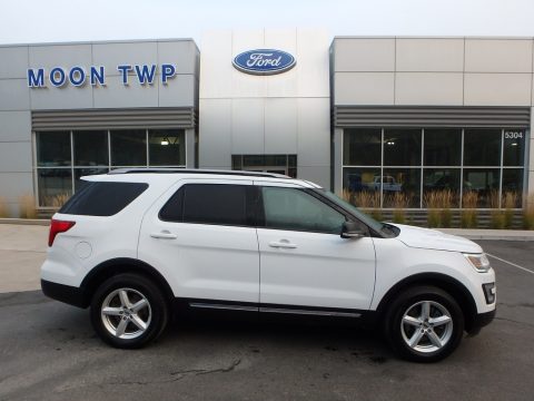 Oxford White Ford Explorer XLT 4WD.  Click to enlarge.
