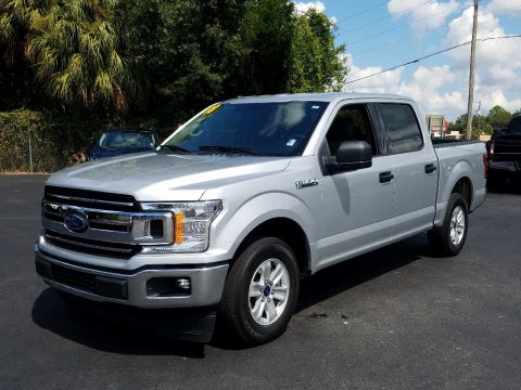 Ingot Silver Ford F150 XLT SuperCrew.  Click to enlarge.