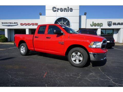 Flame Red Ram 1500 Classic Tradesman Quad Cab.  Click to enlarge.