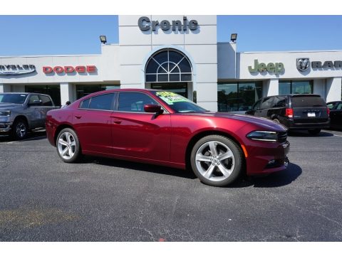 Octane Red Pearl Dodge Charger SXT Plus.  Click to enlarge.