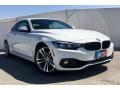 Front 3/4 View of 2019 BMW 4 Series 430i Convertible #12