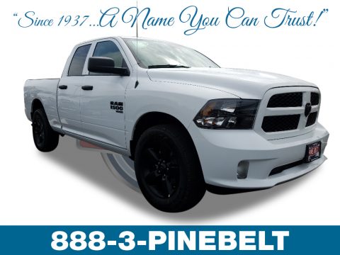 Bright White Ram 1500 Classic Express Quad Cab 4x4.  Click to enlarge.