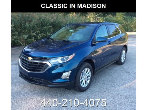 Pacific Blue Metallic Chevrolet Equinox LT AWD.  Click to enlarge.