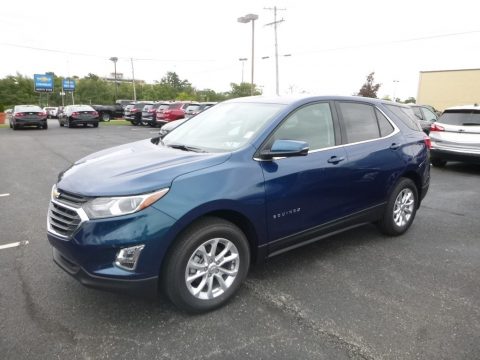 Pacific Blue Metallic Chevrolet Equinox LT AWD.  Click to enlarge.