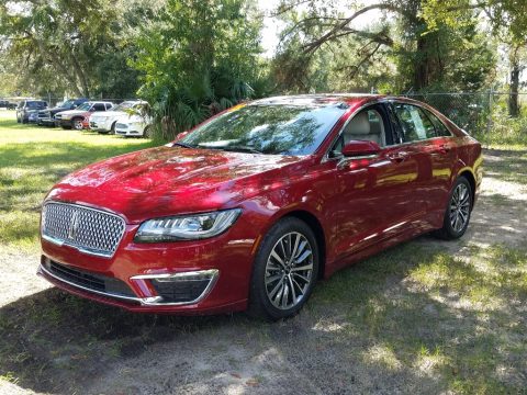 Ruby Red Metallic Lincoln MKZ Premier.  Click to enlarge.