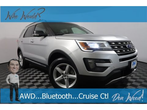 Ingot Silver Metallic Ford Explorer XLT 4WD.  Click to enlarge.