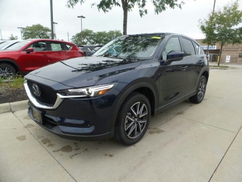 Deep Crystal Blue Mica Mazda CX-5 Grand Touring AWD.  Click to enlarge.