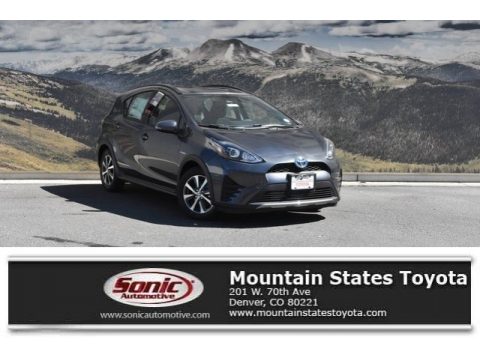 Magnetic Gray Metallic Toyota Prius c LE.  Click to enlarge.