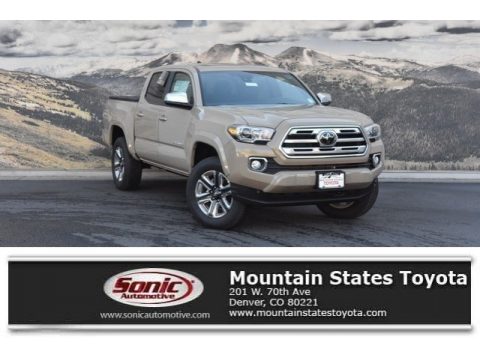 Quicksand Toyota Tacoma Limited Double Cab 4x4.  Click to enlarge.