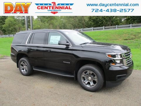 Black Chevrolet Tahoe LS 4WD.  Click to enlarge.